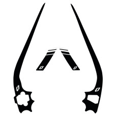 Jitsie Sincro Frame Decal Black